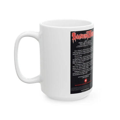 BOARDING HOUSE A HORRORVISION VIDEO FILM RELEASE (VHS COVER) - White Coffee Mug-Go Mug Yourself