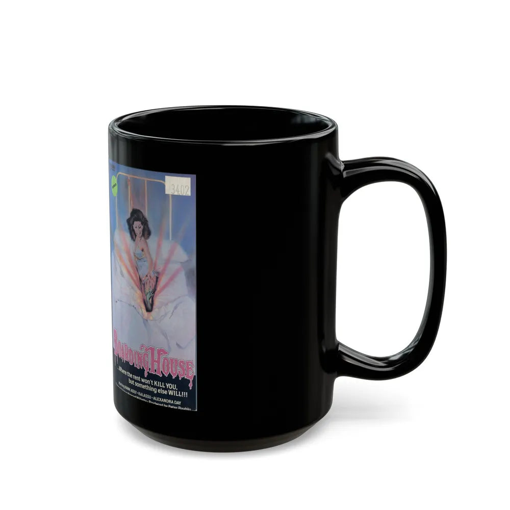 BOARDING HOUSE PARAGON (VHS COVER) - Black Coffee Mug-Go Mug Yourself