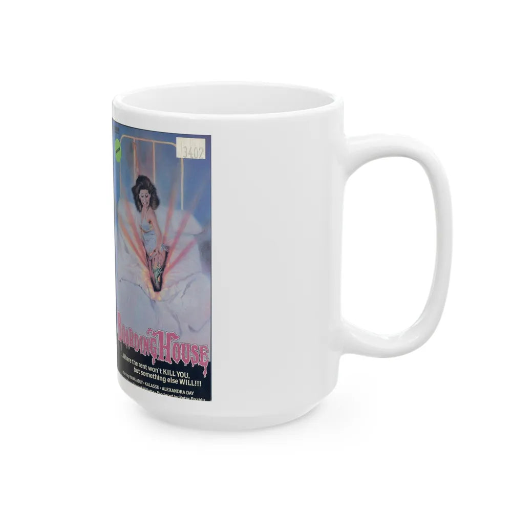 BOARDING HOUSE PARAGON (VHS COVER) - White Coffee Mug-Go Mug Yourself