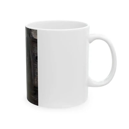 Boarding the Ship - White Coffee Mug - Go Mug Yourself