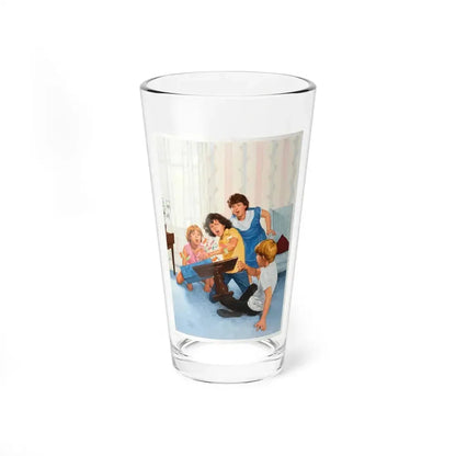 Boardwalk with Hotel, Paperback Novel Cover (Bantam, c. 1986) - Pint Glass 16oz 16oz - Go Mug Yourself