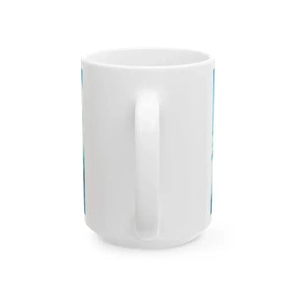 Boat Fun, story illustration - White Coffee Mug - Go Mug Yourself