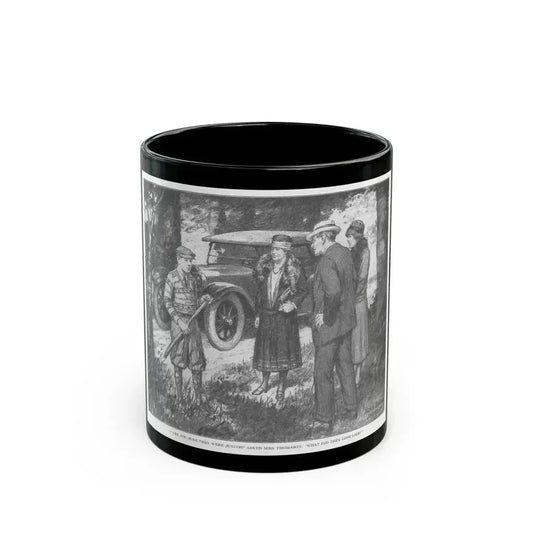 Bob Whittaker Bird Warden (2), St. Nicholas magazine, January 1927 - Black Coffee Mug 11oz - Go Mug Yourself