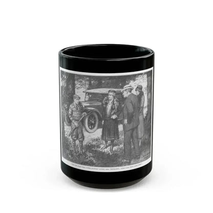 Bob Whittaker Bird Warden (2), St. Nicholas magazine, January 1927 - Black Coffee Mug 15oz - Go Mug Yourself