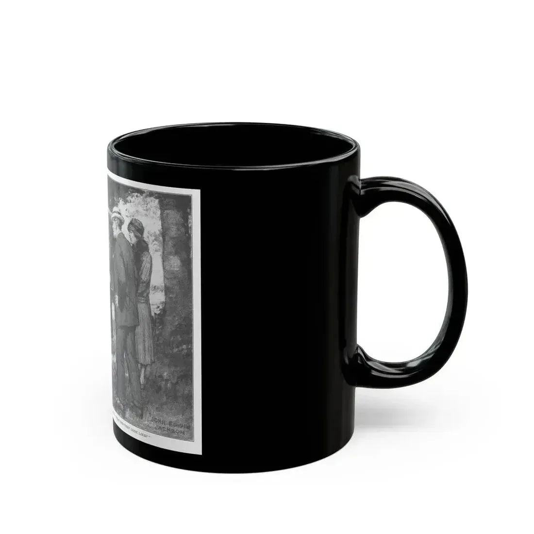 Bob Whittaker Bird Warden (2), St. Nicholas magazine, January 1927 - Black Coffee Mug - Go Mug Yourself