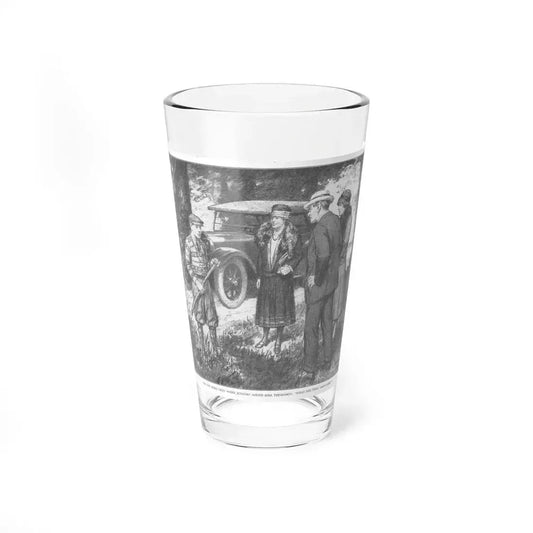 Bob Whittaker Bird Warden (2), St. Nicholas magazine, January 1927 (Magazine Illustration) Pint Glass 16oz 16oz - Go Mug Yourself