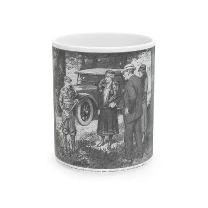 Bob Whittaker Bird Warden (2), St. Nicholas magazine, January 1927 - White Coffee Mug 11oz - Go Mug Yourself