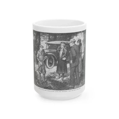 Bob Whittaker Bird Warden (2), St. Nicholas magazine, January 1927 - White Coffee Mug 15oz - Go Mug Yourself