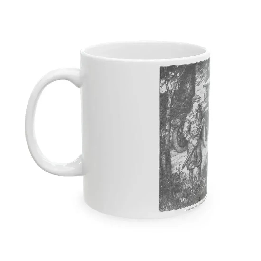 Bob Whittaker Bird Warden (2), St. Nicholas magazine, January 1927 - White Coffee Mug - Go Mug Yourself