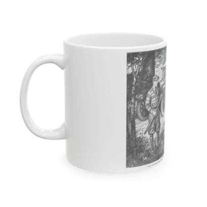 Bob Whittaker Bird Warden (2), St. Nicholas magazine, January 1927 - White Coffee Mug - Go Mug Yourself