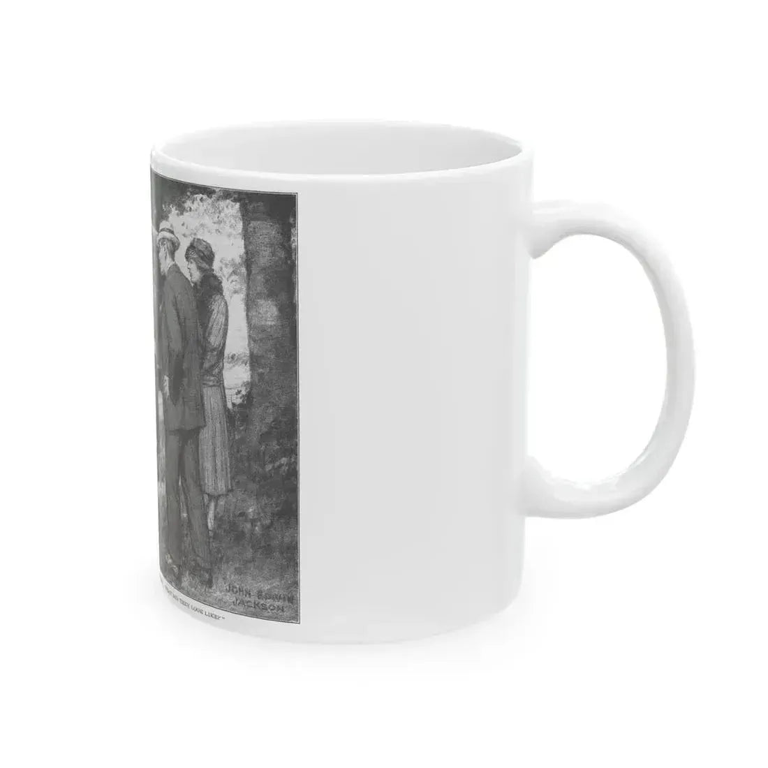 Bob Whittaker Bird Warden (2), St. Nicholas magazine, January 1927 - White Coffee Mug - Go Mug Yourself