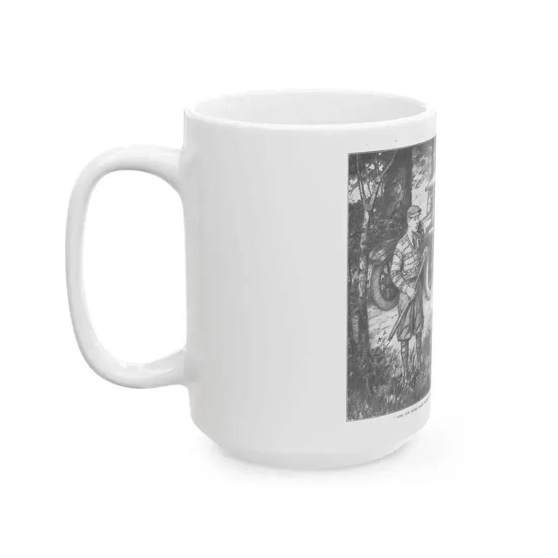 Bob Whittaker Bird Warden (2), St. Nicholas magazine, January 1927 - White Coffee Mug - Go Mug Yourself