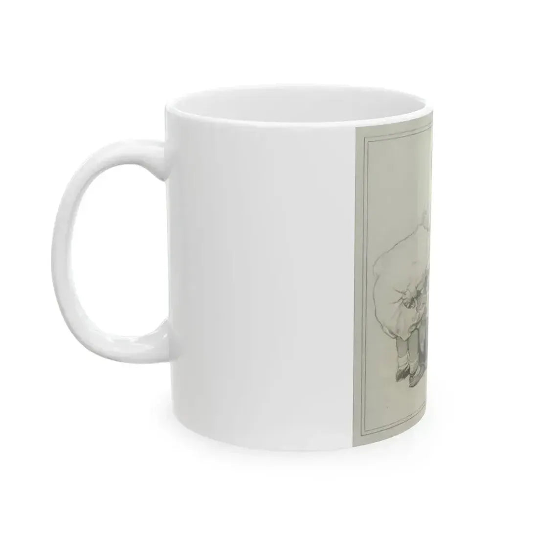 Bobbing for Apples - White Coffee Mug - Go Mug Yourself