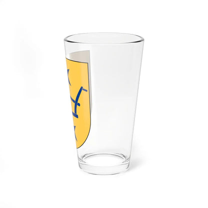 Boberg vapen (Sweden) (Coat of Arms) Pint Glass 16oz - Go Mug Yourself