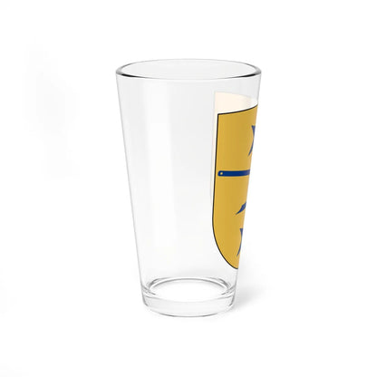 Boberg vapen (Sweden) (Coat of Arms) Pint Glass 16oz - Go Mug Yourself