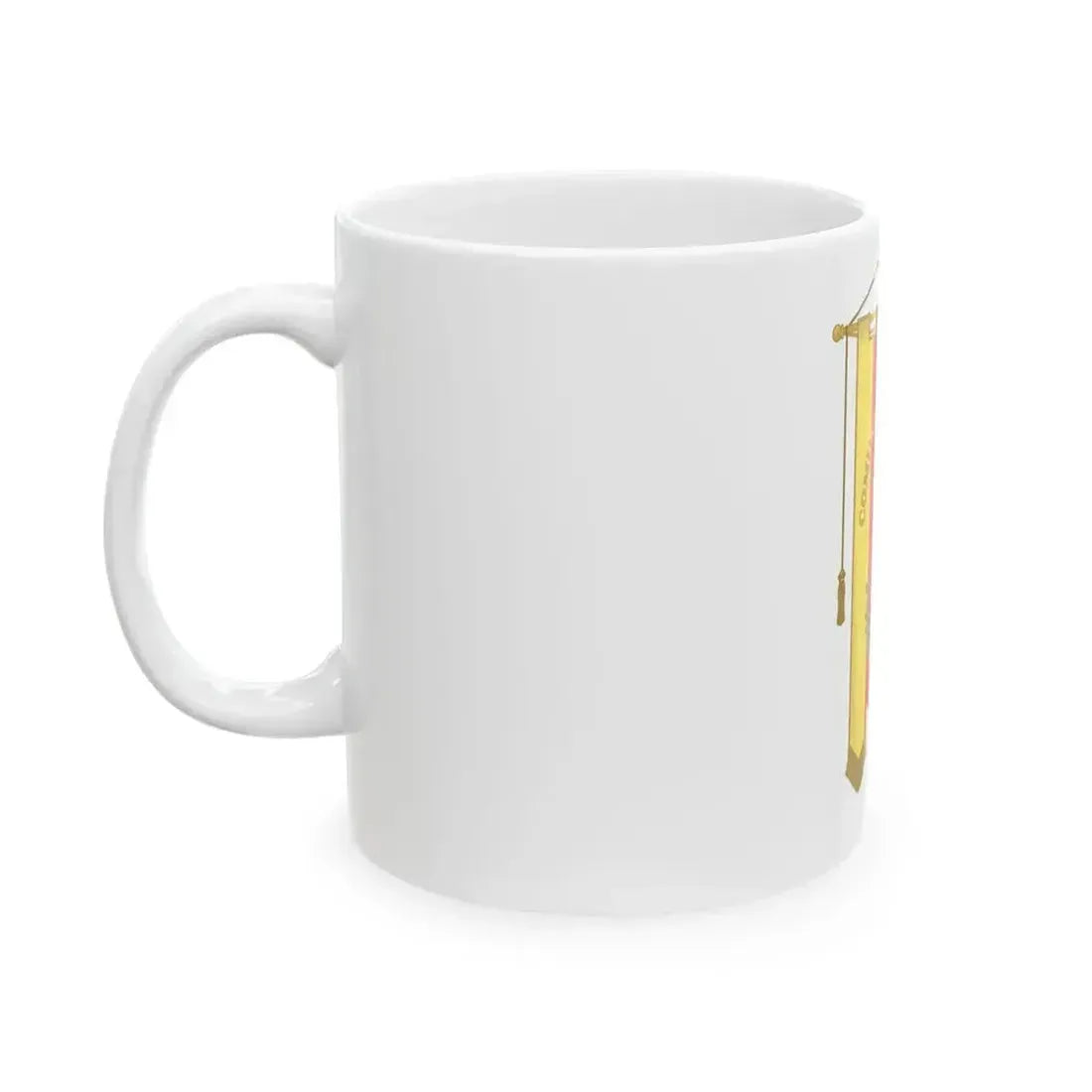 Bocenago-Gonfalone (Italy) White Coffee Mug - Go Mug Yourself