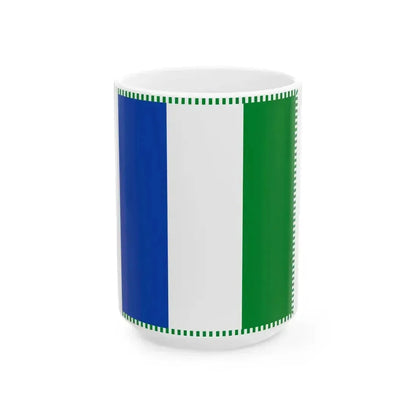 Bocholt B vlag (Belgium) White Coffee Mug 15oz - Go Mug Yourself