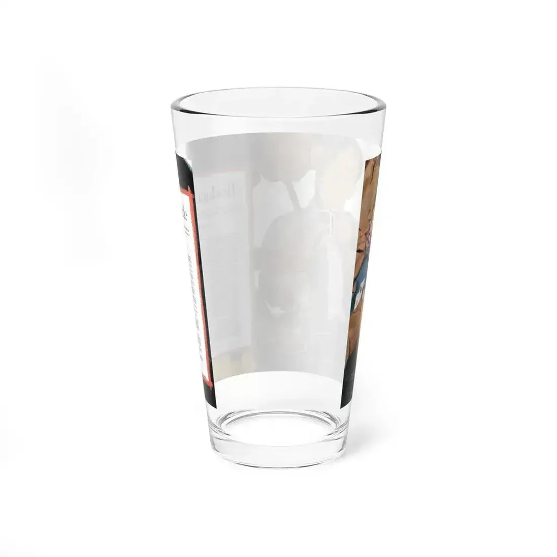 Bodacious Blonde, Collier's, September 13, 1952 (Magazine Illustration) Pint Glass 16oz - Go Mug Yourself