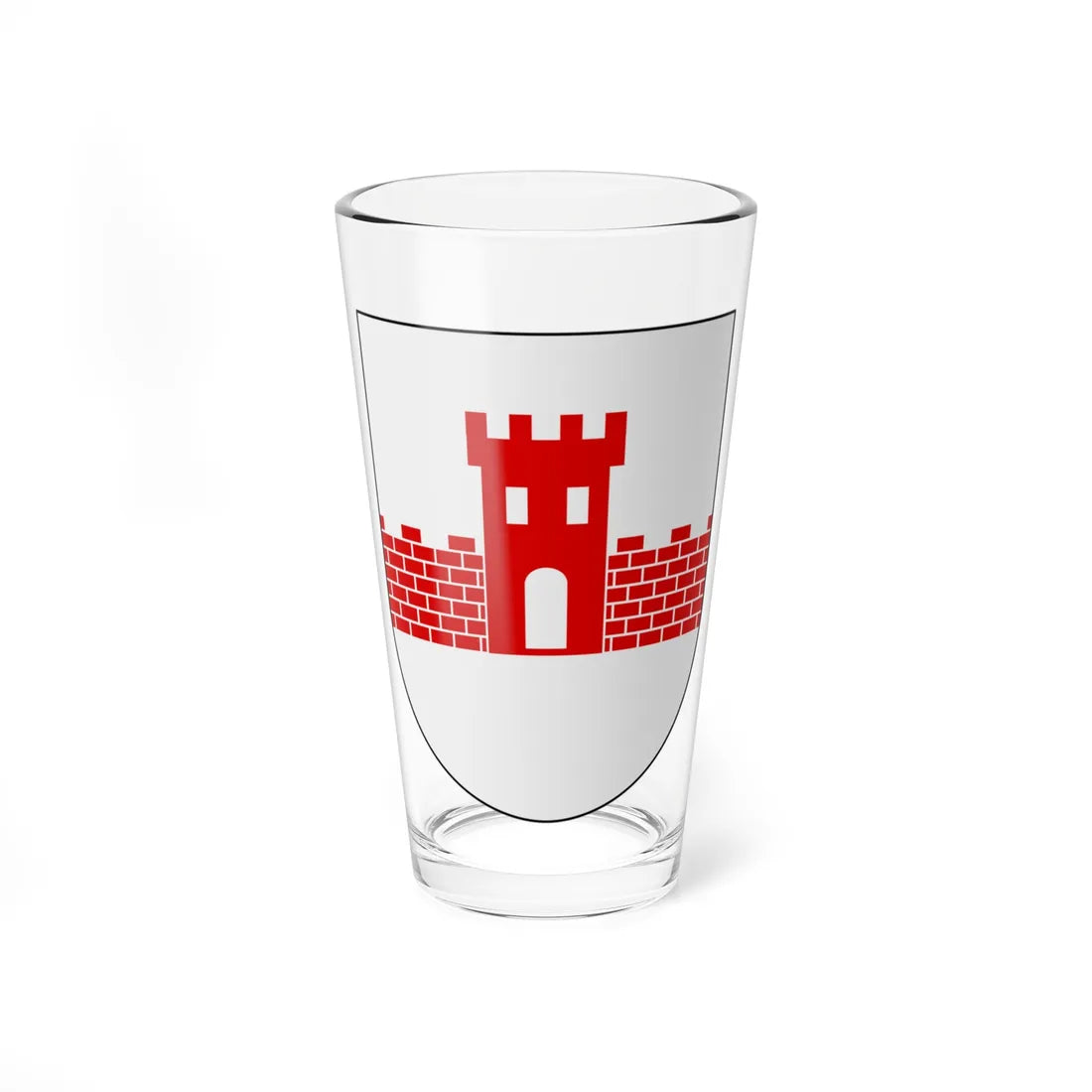 Boden vapen (Sweden) (Coat of Arms) Pint Glass 16oz 16oz - Go Mug Yourself