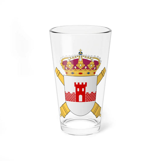 Bodens artilleriregemente vapen (Sweden) (Coat of Arms) Pint Glass 16oz 16oz - Go Mug Yourself