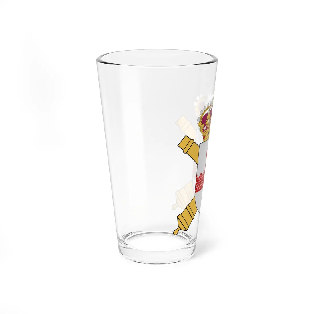 Bodens artilleriregemente vapen (Sweden) (Coat of Arms) Pint Glass 16oz - Go Mug Yourself