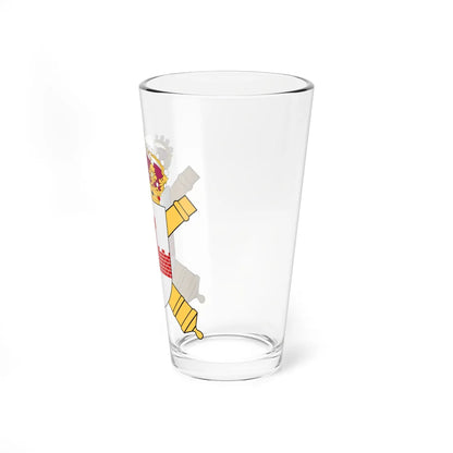 Bodens artilleriregemente vapen (Sweden) (Coat of Arms) Pint Glass 16oz - Go Mug Yourself