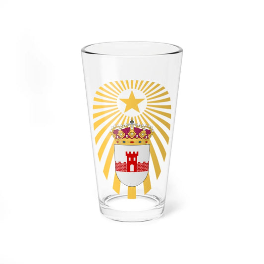 Bodens ingenjörregemente vapen (Sweden) (Coat of Arms) Pint Glass 16oz 16oz - Go Mug Yourself