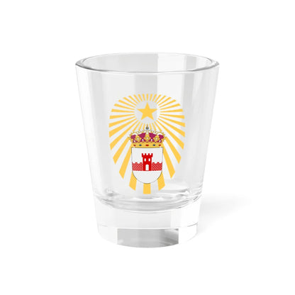 Bodens ingenjörregemente vapen (Sweden) (Coat of Arms) Shot Glass 1.5oz 1.5oz - Go Mug Yourself