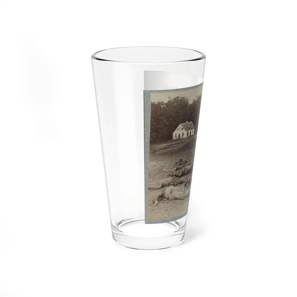 Bodies Of Confederate Artillerymen Near Dunker Church (U.S. Civil War) Pint Glass 16oz-Go Mug Yourself