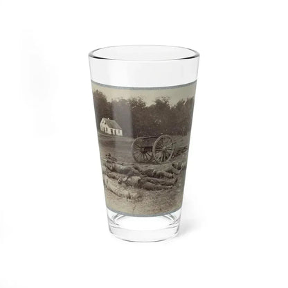 Bodies Of Confederate Artillerymen Near Dunker Church (U.S. Civil War) Pint Glass 16oz 16oz - Go Mug Yourself