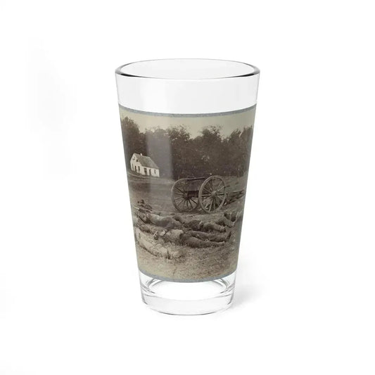 Bodies Of Confederate Artillerymen Near Dunker Church (U.S. Civil War) Pint Glass 16oz 16oz - Go Mug Yourself