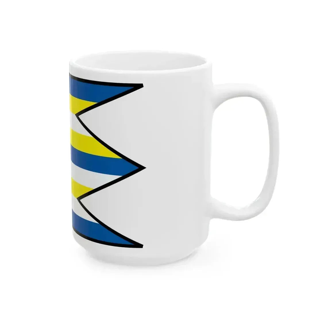 Bodovce Sabinov Flag (Slovakia) White Coffee Mug - Go Mug Yourself
