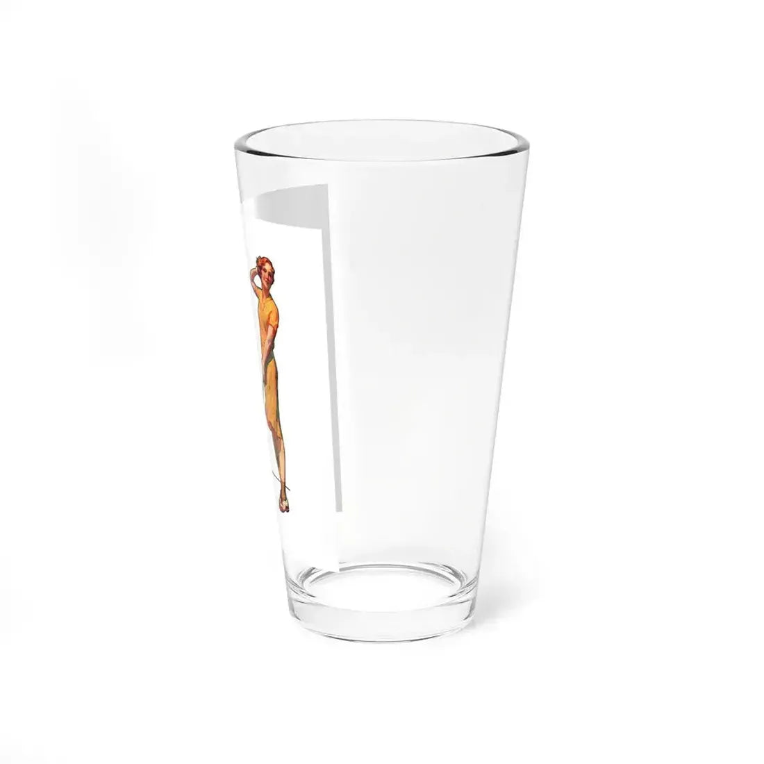 Body by Fisher ad, McCall's, September 1930 (Magazine Illustration) Pint Glass 16oz - Go Mug Yourself