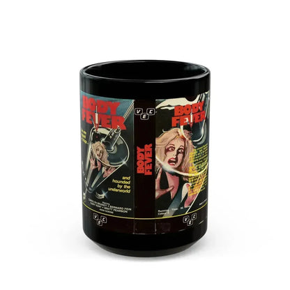 BODY FEVER (VHS COVER) - Black Coffee Mug 15oz - Go Mug Yourself