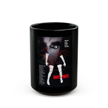 BODY PARTS 1991 Movie Poster - Black Coffee Mug-15oz-Go Mug Yourself