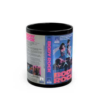 BODY ROCK (VHS COVER) - Black Coffee Mug-11oz-Go Mug Yourself