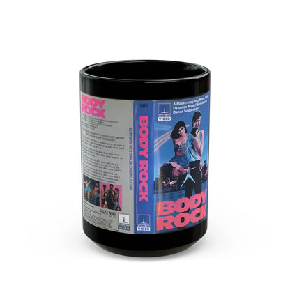 BODY ROCK (VHS COVER) - Black Coffee Mug-15oz-Go Mug Yourself