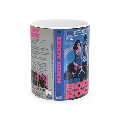 BODY ROCK (VHS COVER) - White Coffee Mug 11oz - Go Mug Yourself