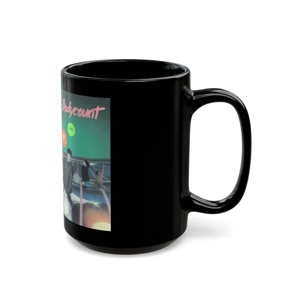 BODYCOUNT HORROR (VHS COVER) - Black Coffee Mug-Go Mug Yourself