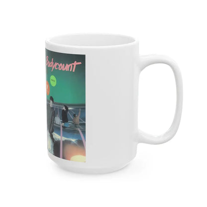 BODYCOUNT HORROR (VHS COVER) - White Coffee Mug-Go Mug Yourself