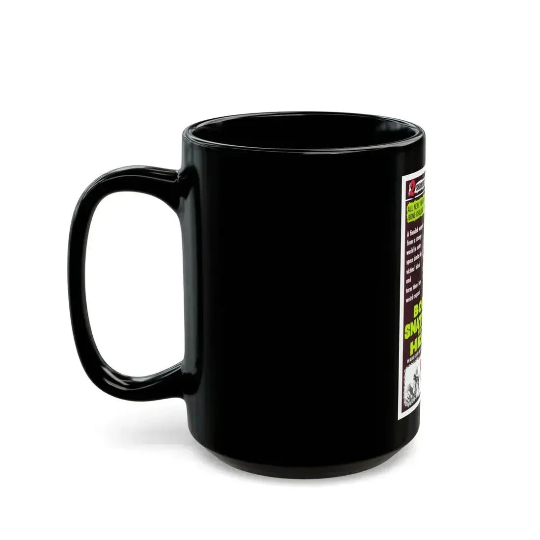 BODYSNATCHER FROM HELL + BLOODY PIT OF HORROR 1968 Movie Poster - Black Coffee Mug - Go Mug Yourself