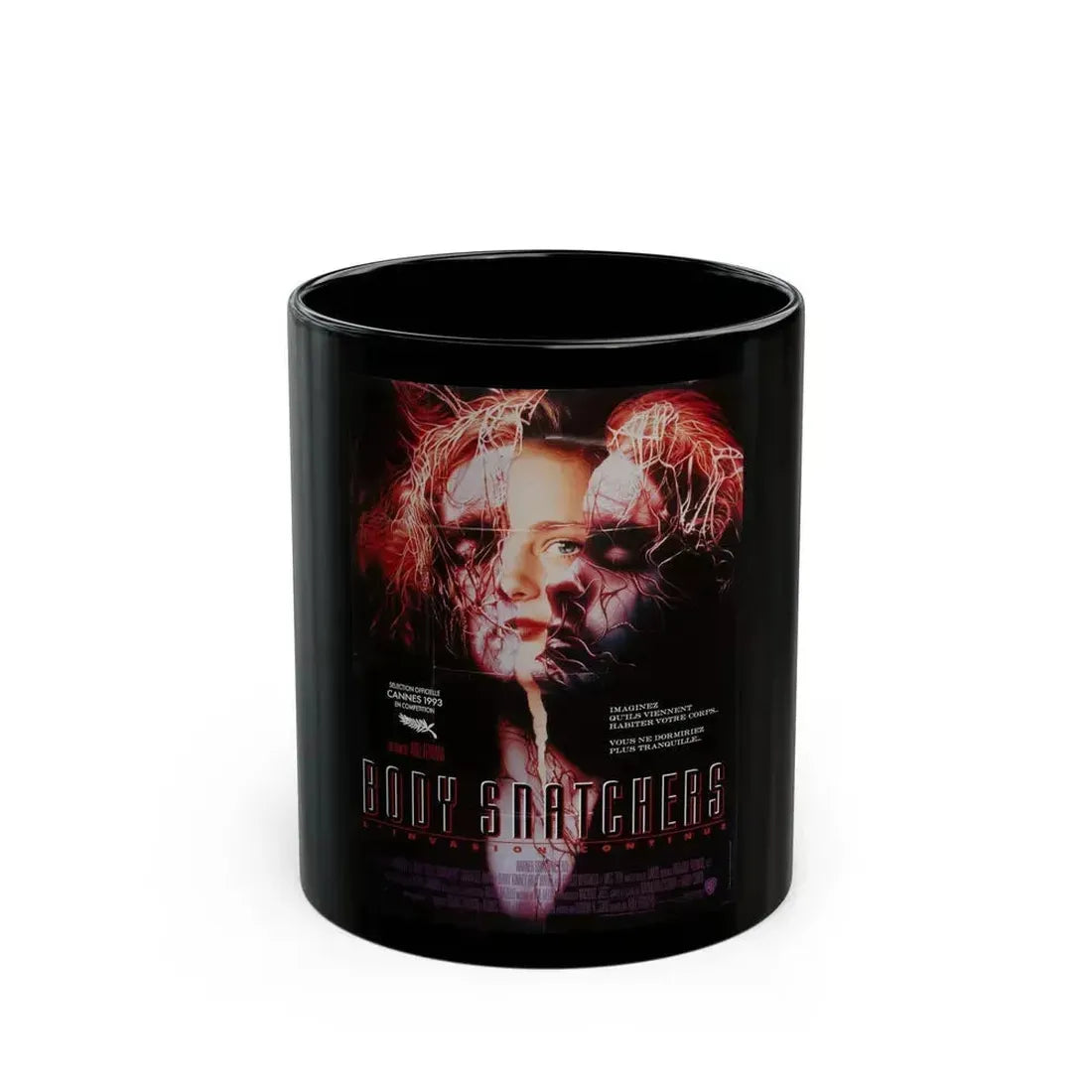BODYSNATCHERS 1993 Movie Poster - Black Coffee Mug 11oz - Go Mug Yourself