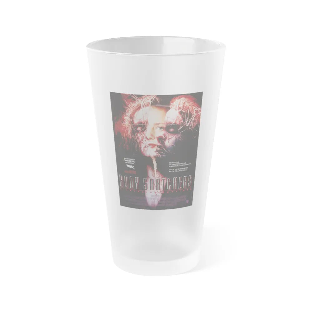 BODYSNATCHERS 1993 Movie Poster - Frosted Pint Glass 16oz-16oz-Frosted-Go Mug Yourself