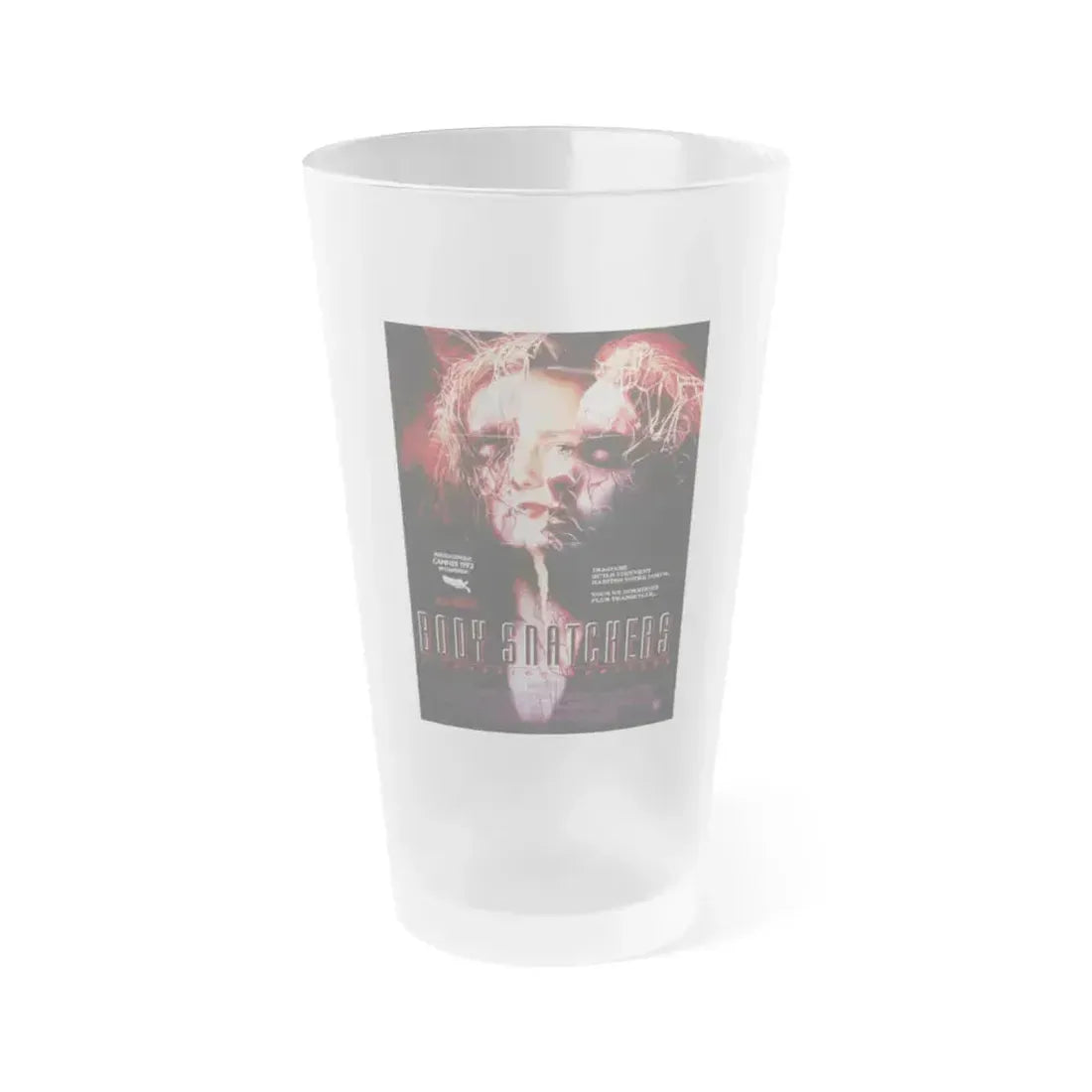 BODYSNATCHERS 1993 Movie Poster - Frosted Pint Glass 16oz 16oz Frosted - Go Mug Yourself