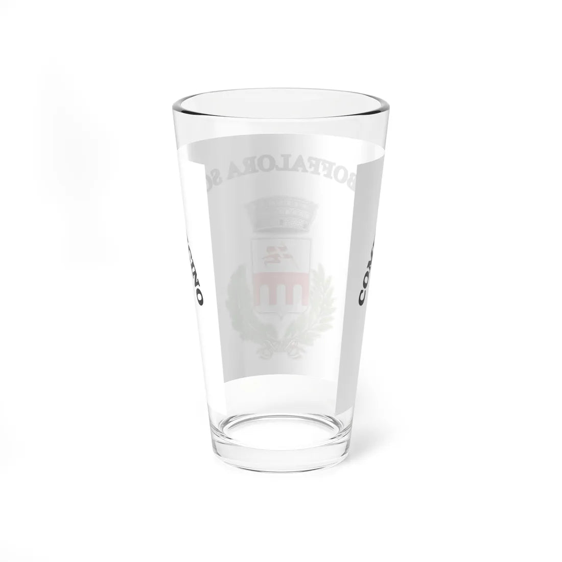 Boffalora sopra Ticino-Bandiera (Italy) Pint Glass 16oz - Go Mug Yourself