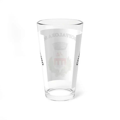 Boffalora sopra Ticino-Bandiera (Italy) Pint Glass 16oz - Go Mug Yourself