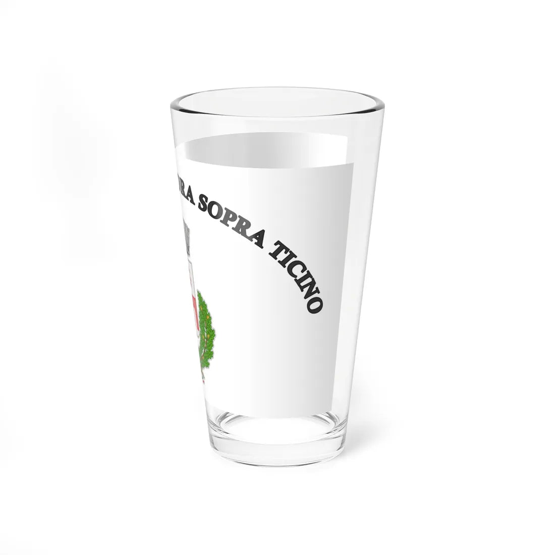 Boffalora sopra Ticino-Bandiera (Italy) Pint Glass 16oz - Go Mug Yourself