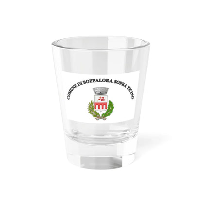 Boffalora sopra Ticino-Bandiera (Italy) Shot Glass 1.5oz 1.5oz - Go Mug Yourself