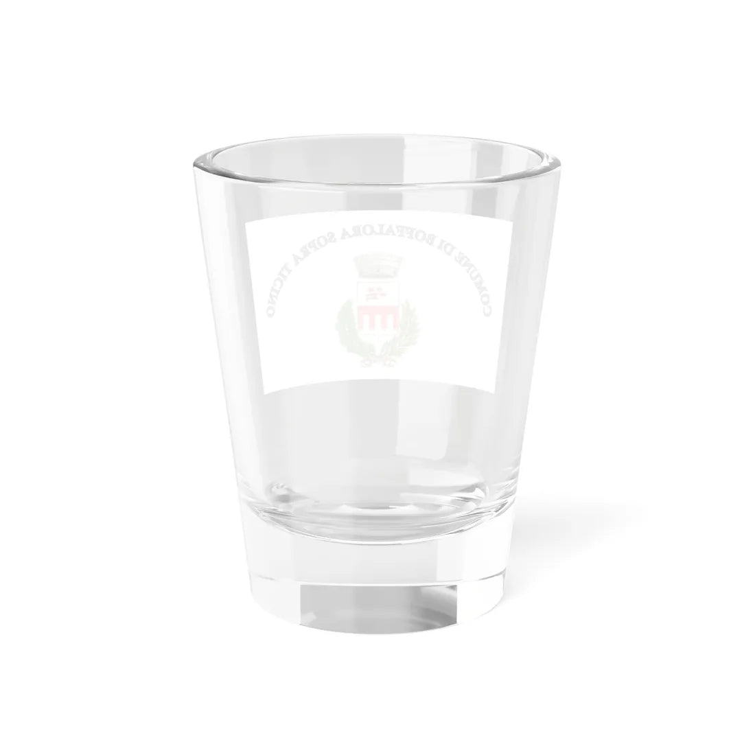 Boffalora sopra Ticino-Bandiera (Italy) Shot Glass 1.5oz - Go Mug Yourself