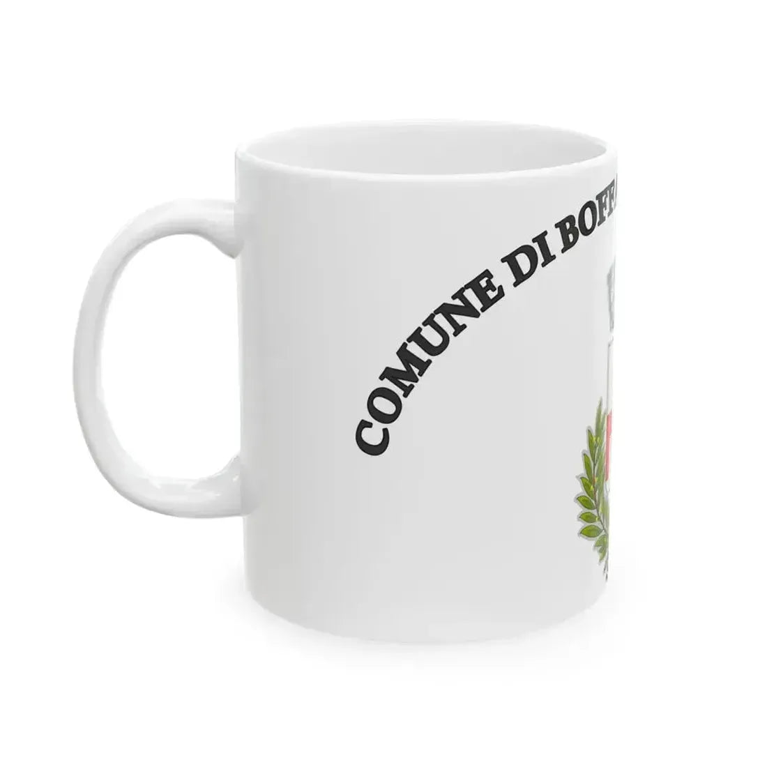 Boffalora sopra Ticino-Bandiera (Italy) White Coffee Mug - Go Mug Yourself